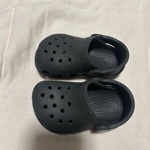 CROCS baby Black Shoes